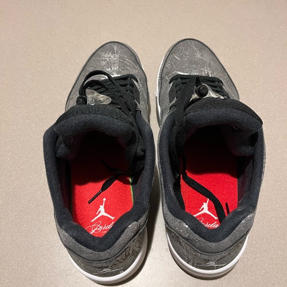 Jordan 5 Retro low All stars 
Worn once 
Size 12 men 
In new shape.
